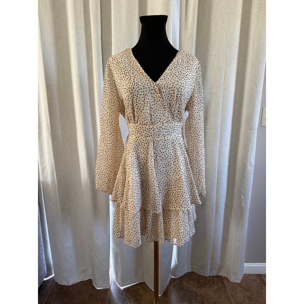 Polkadot Dress By Japza Size Large